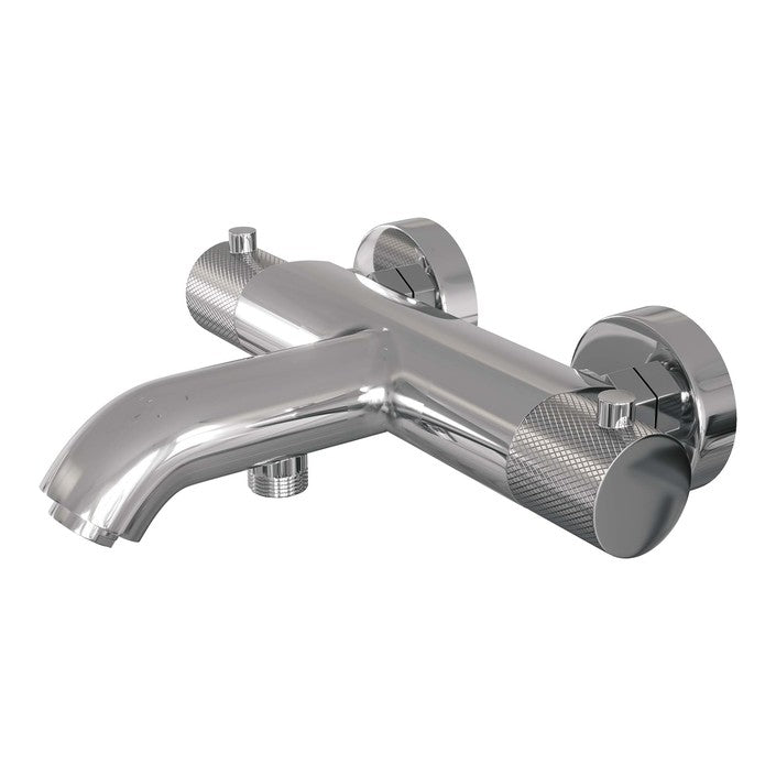 Brauer Carving opbouw baddouche thermostaatkraan chroom