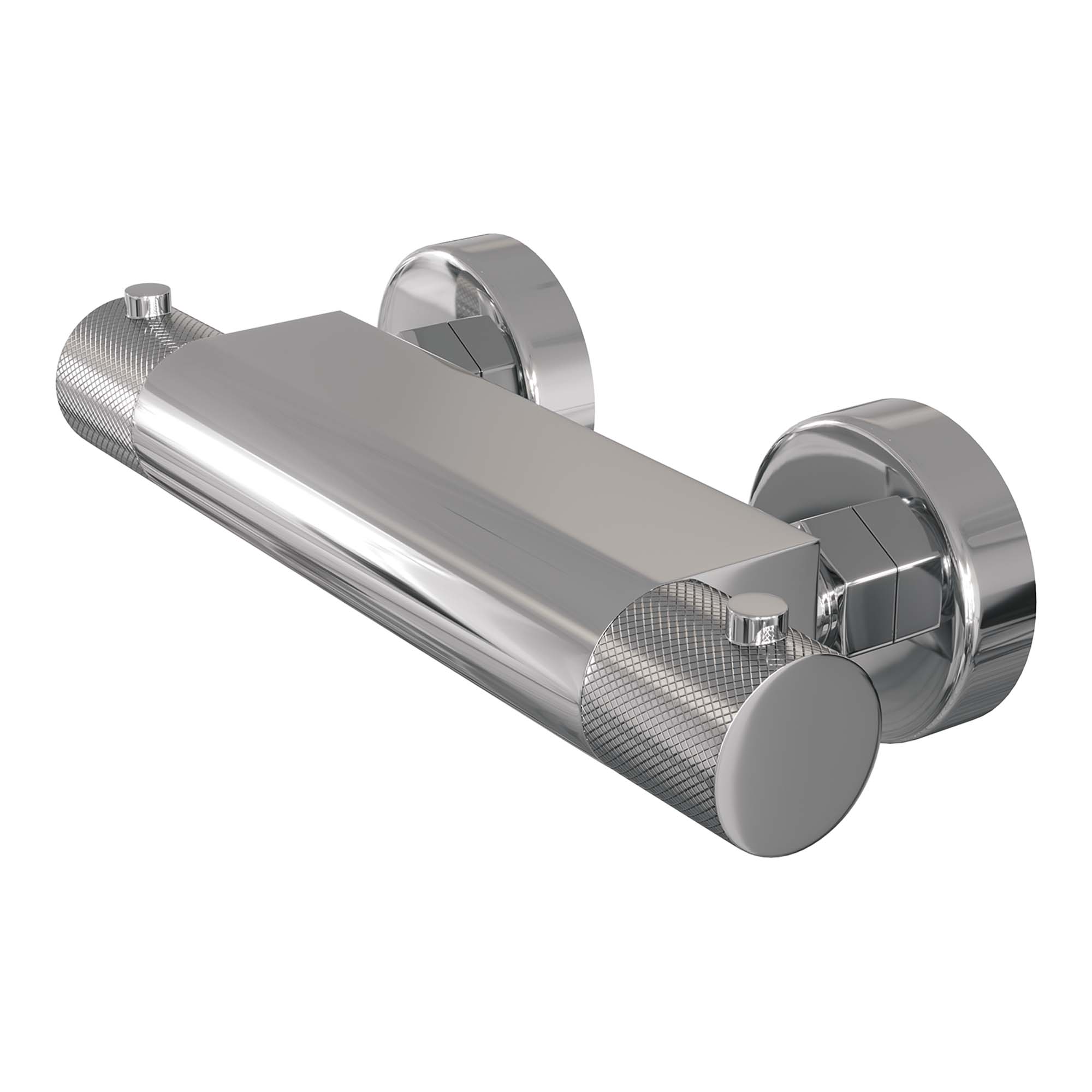 Brauer Carving opbouw douche thermostaatkraan geborsteld RVS PVD