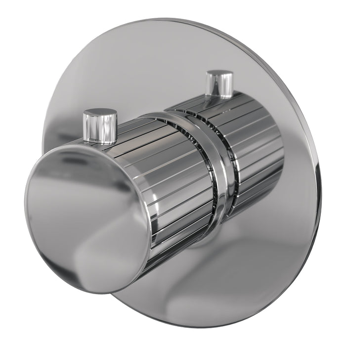 Brauer Stripe inbouwthermostaat - chroom