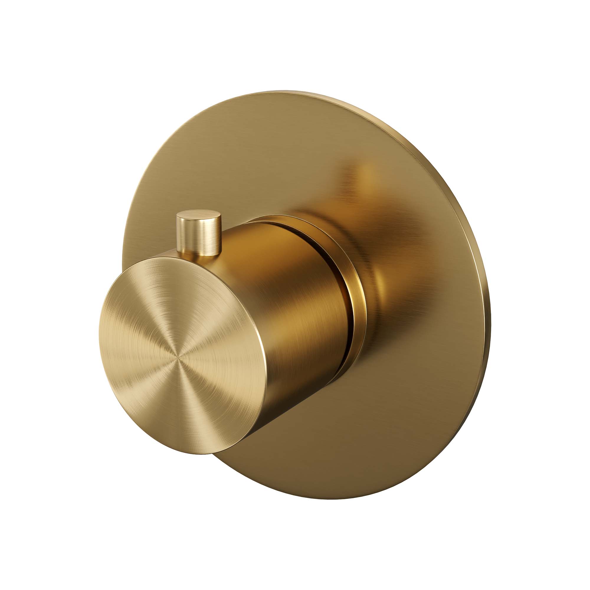 Brauer Edition inbouwthermostaat goud geborsteld