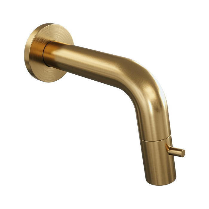Brauer Edition inbouw fonteinkraan inkortbaar - Geborsteld Goud PVD