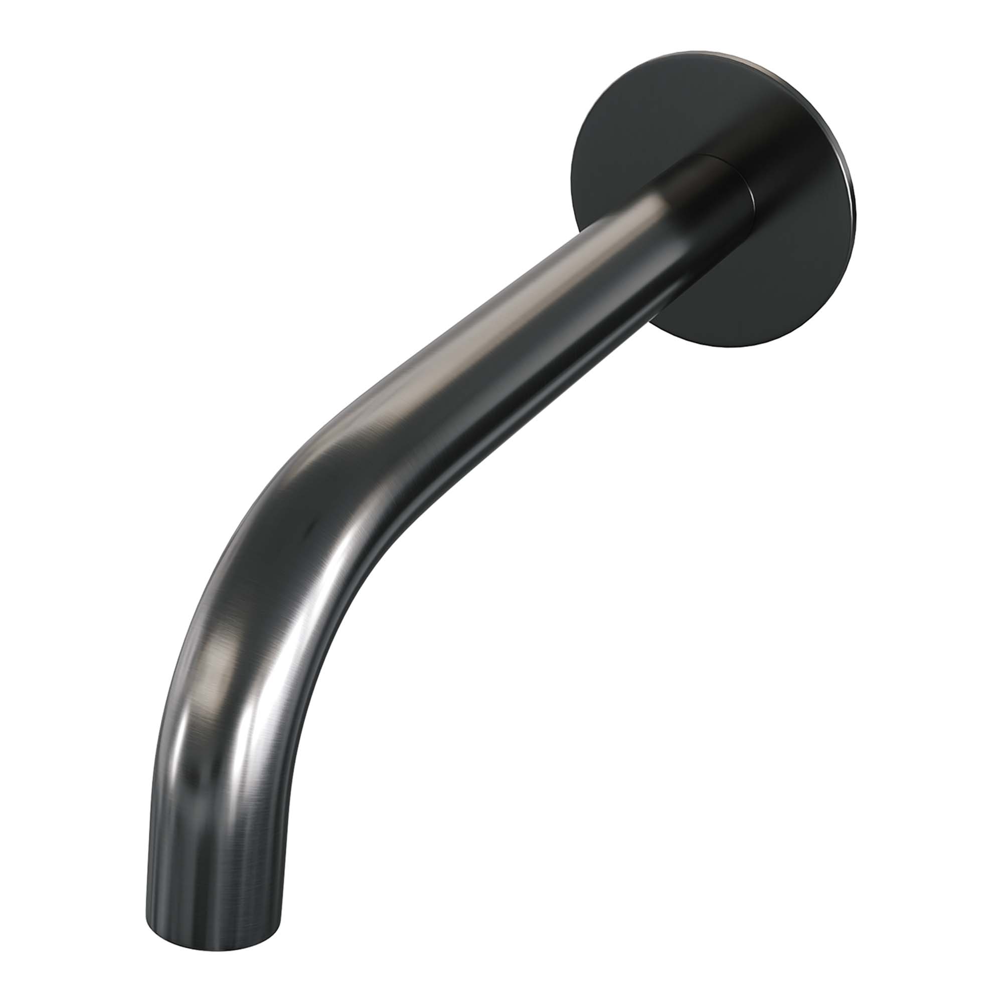 Brauer Edition universele uitloop 21,3cm Geborsteld Gunmetal PVD