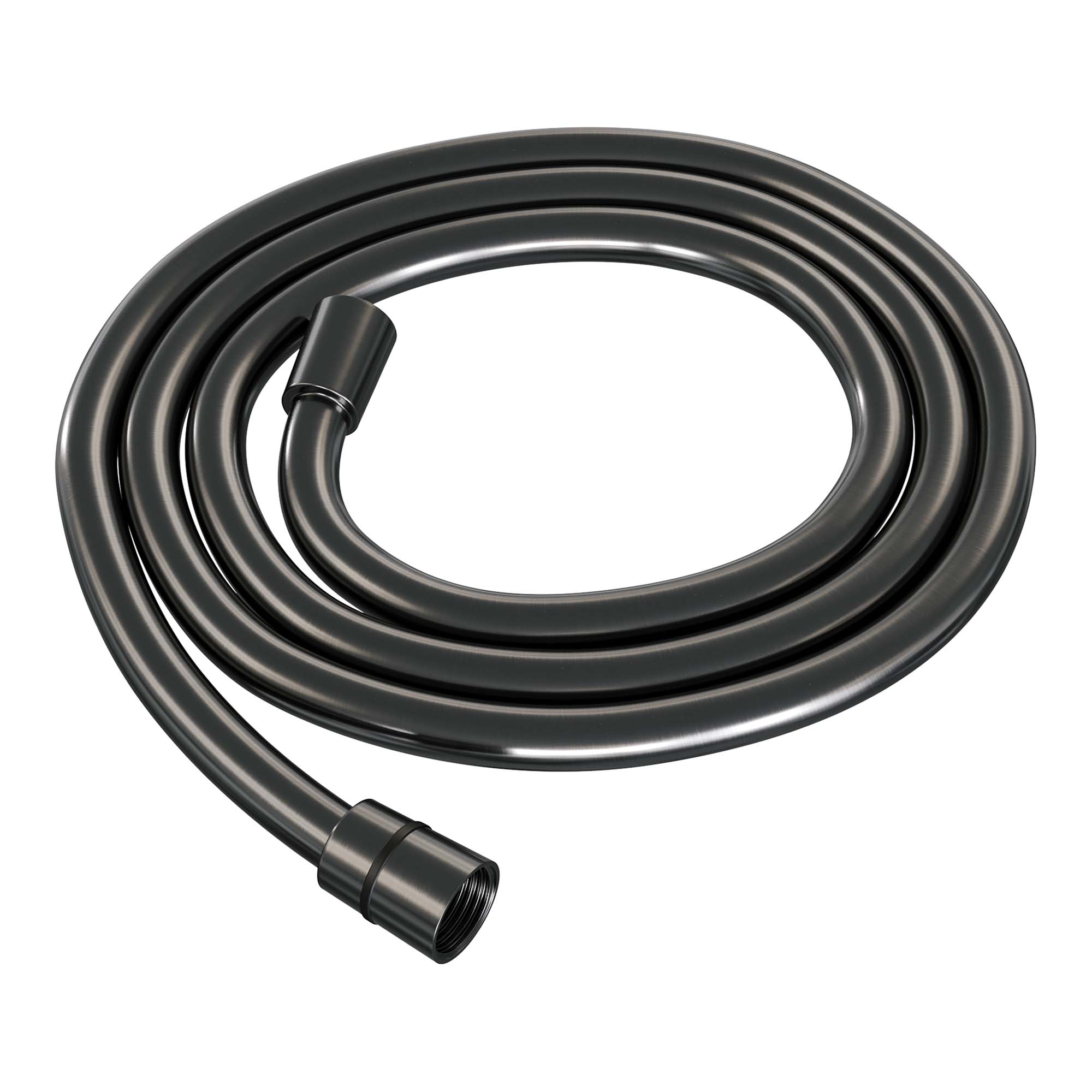 Brauer Edition doucheslang 150cm glad - Geborsteld Gunmetal PVD