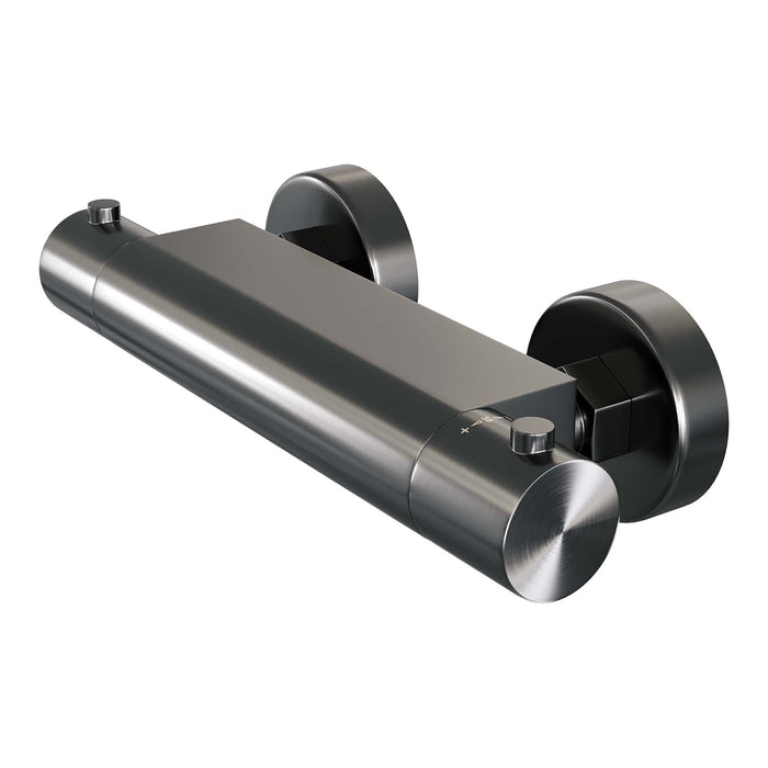 Brauer Edition douchethermostaat Geborsteld Gunmetal PVD