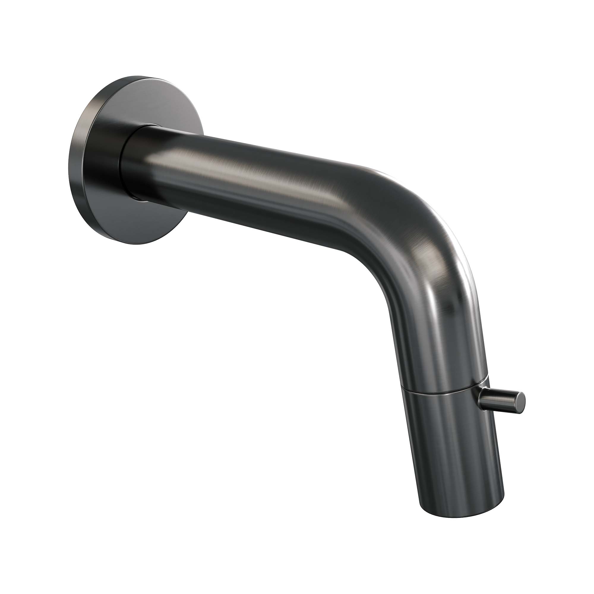 Brauer Edition inbouw fonteinkraan inkortbaar - Geborsteld Gunmetal PVD