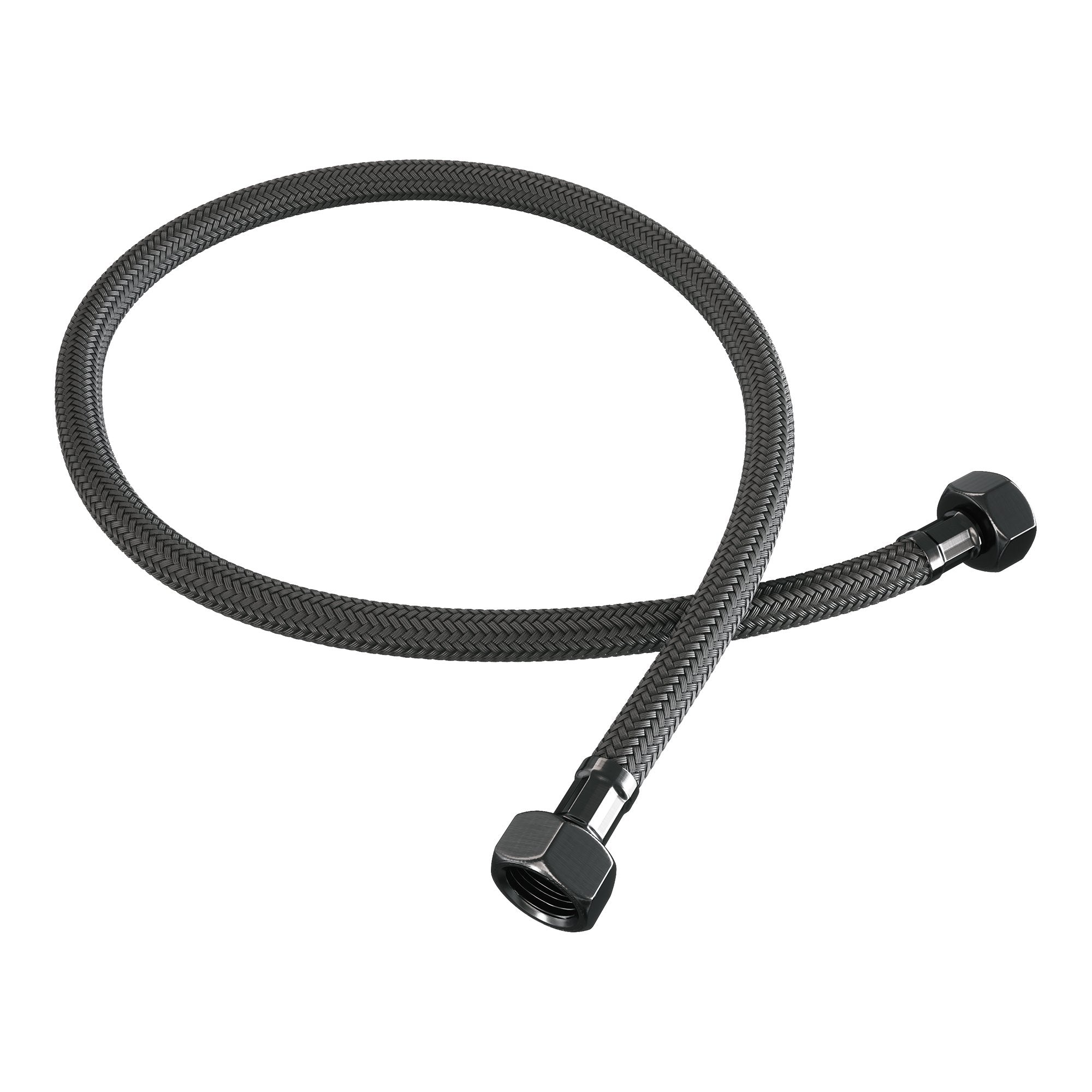 Brauer flexibele aansluitslang 1/2" gevlochten 30cm - Geborsteld Gunmetal PVD
