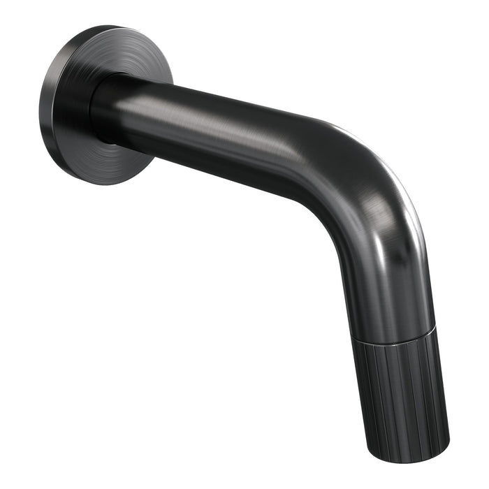 Brauer Stripe inbouw fonteinkraan inkortbaar - Geborsteld Gunmetal PVD