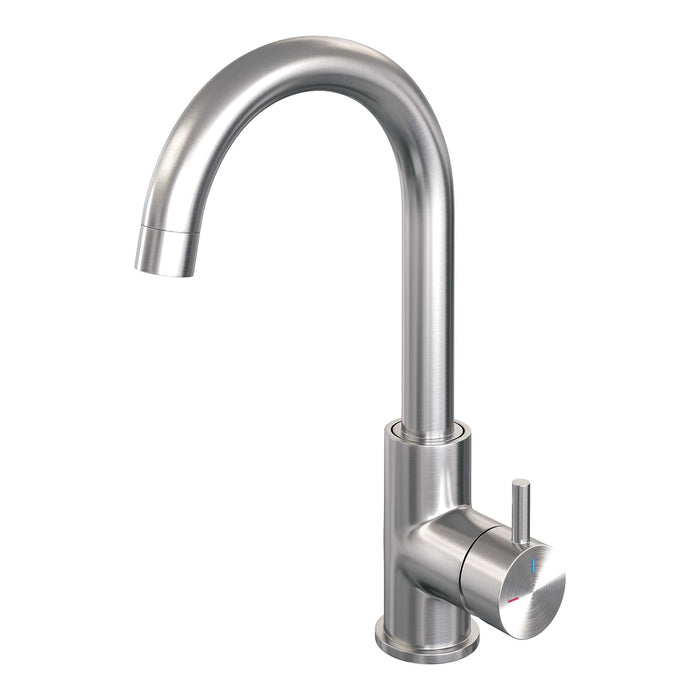 Brauer Edition wastafelkraan hoog - hendel 5 - chroom