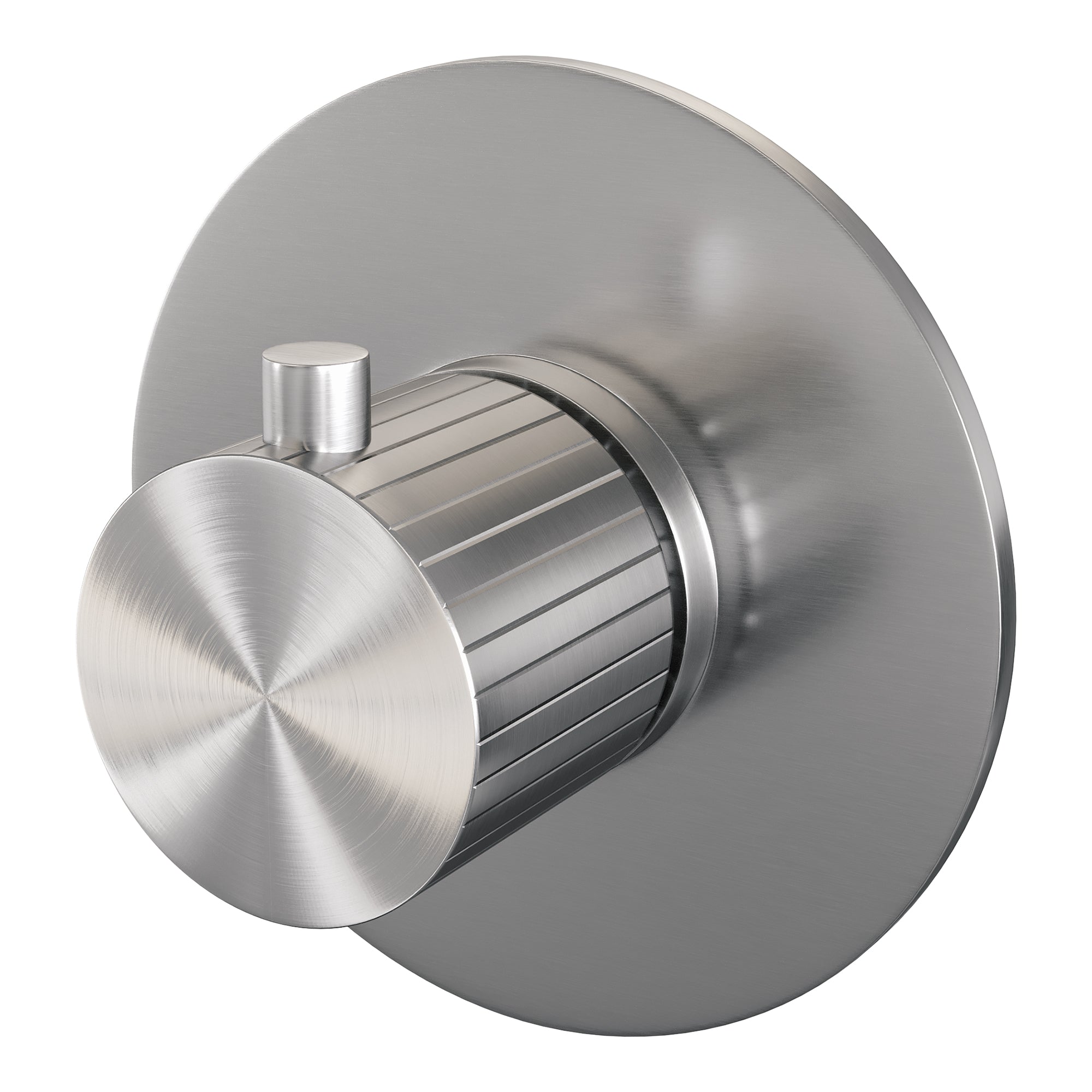 Brauer Stripe inbouwthermostaat - geborsteld RVS PVD