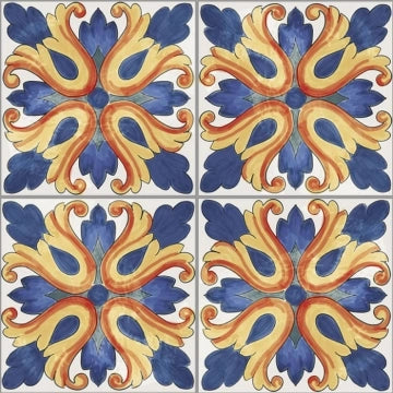 Ceramica Valsecchia, Amalfi - 10, Glossy, 15x15cm, 8.50mm, Rett.