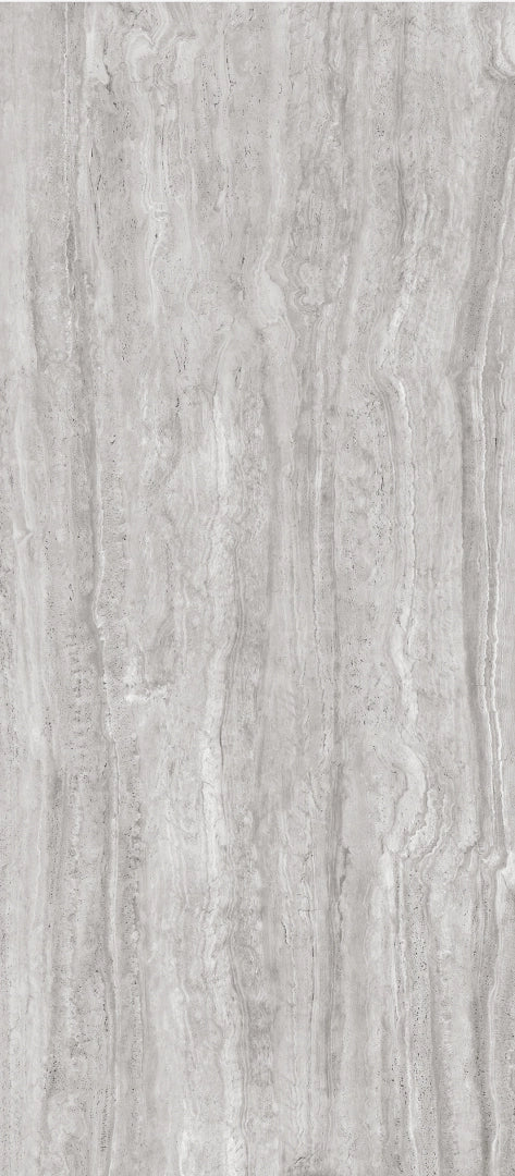 Ceramica Fondovalle, Royal Travertino - ROT018 - Griseo Vein, Naturale, 120x278cm, 6.50mm, Rett.