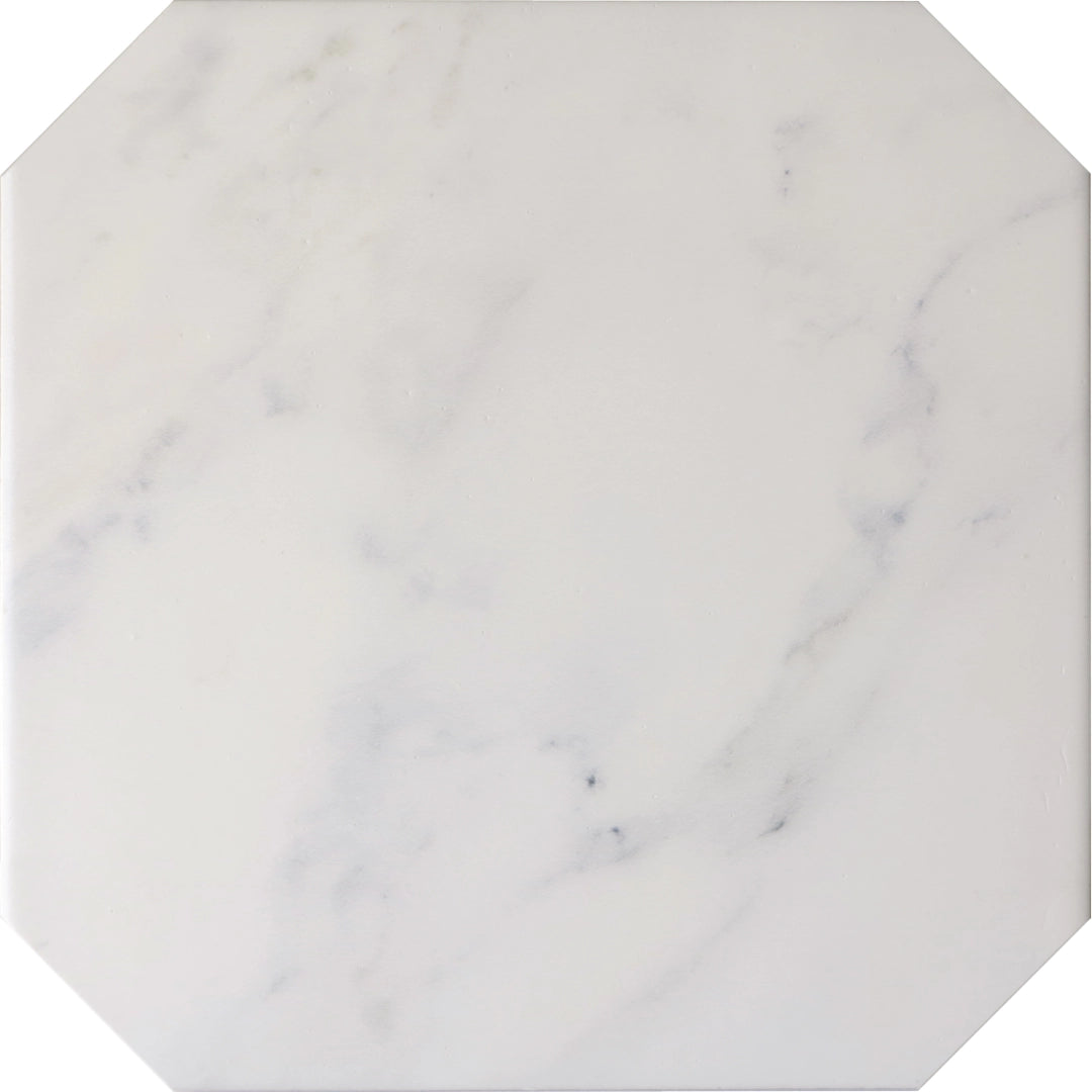 Equipe Ceramicas, Octagon - 21010---Mármol-Blanco,-Matt,-20x20cm,-9.00mm,-Rett.