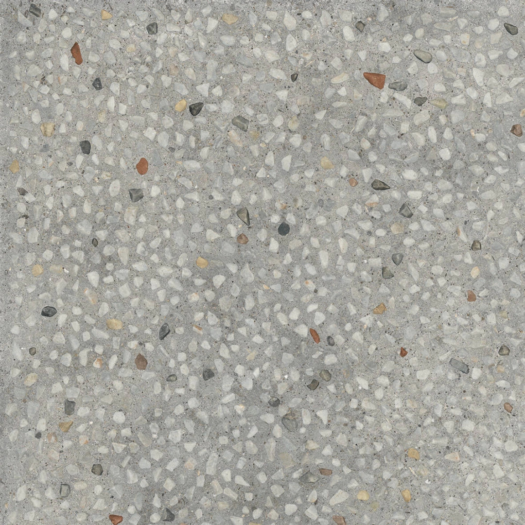 Desvres Ariana, Anima - 0007922 - Anima Ghiaia Grigio, Naturale, 60x60cm, 8.50mm, Rett.
