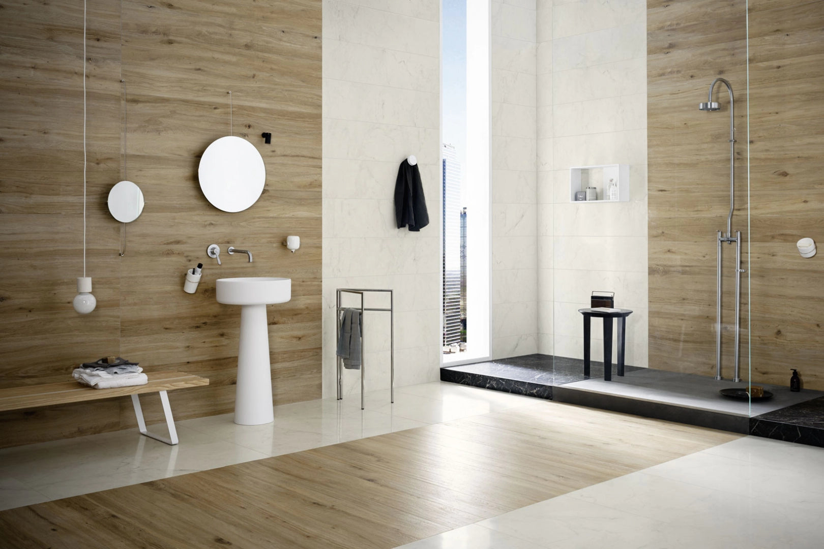 Marazzi, Allmarble - MEKV - Statuario, Lux, 75x150cm, 9.50mm, Rett.