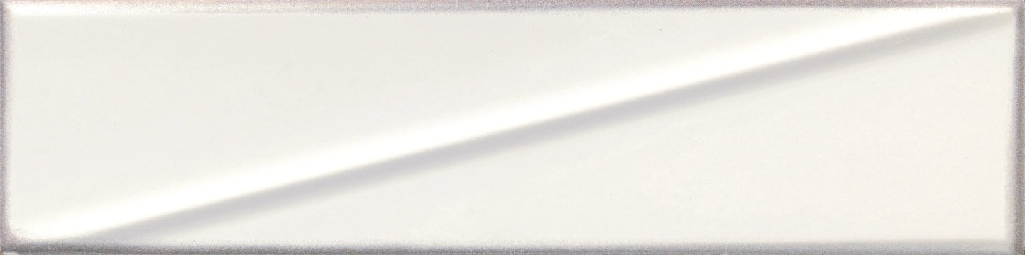 Ceramiche Settecento, Pulse - 154210 - Ice, Glossy, 7.6x30.5cm, 10.00mm, Rett.