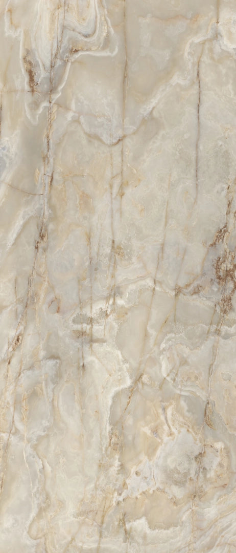 Florim, Onyx&more - 766030---Golden-Onyx,-Glossy-,-120x280cm,-6.00mm,-Rett.