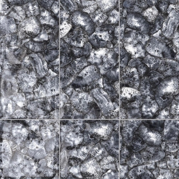 Ceramica Valsecchia, Swimming Sea - Reef Dark, Naturale, 15x15cm, 8.50mm, Rett.