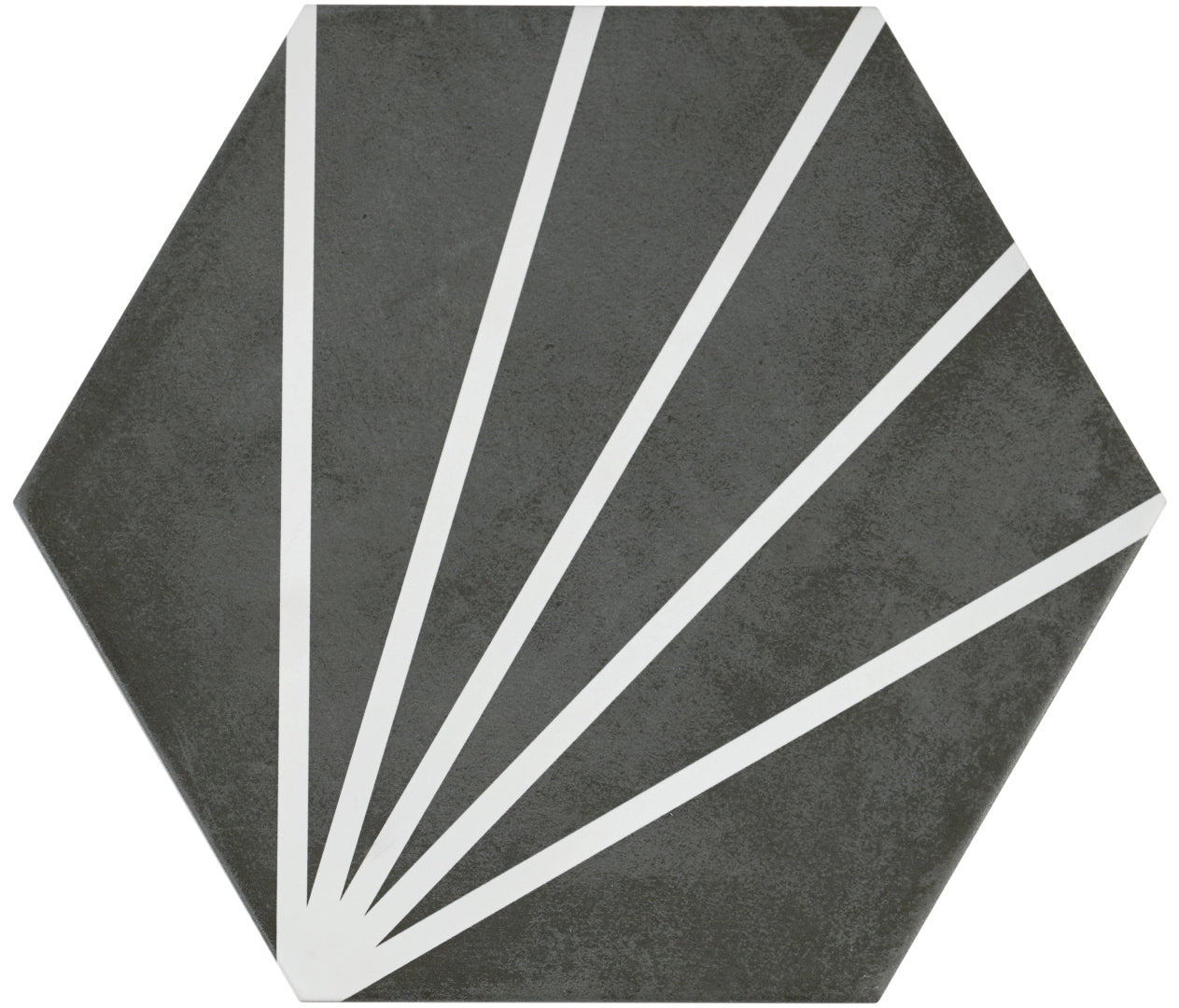 Durstone, Segment - Black 2, Natural, 23x27cm, 10.00mm, Rett.