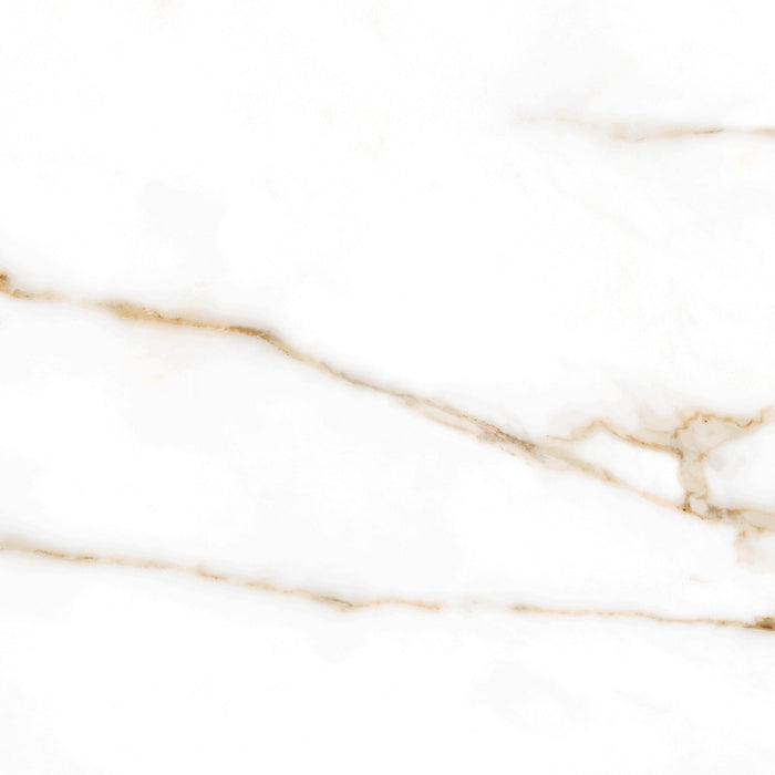 Geotiles, Ohio - Gold, Glossy Glazed, 60x60cm, 10.00mm, Rett.