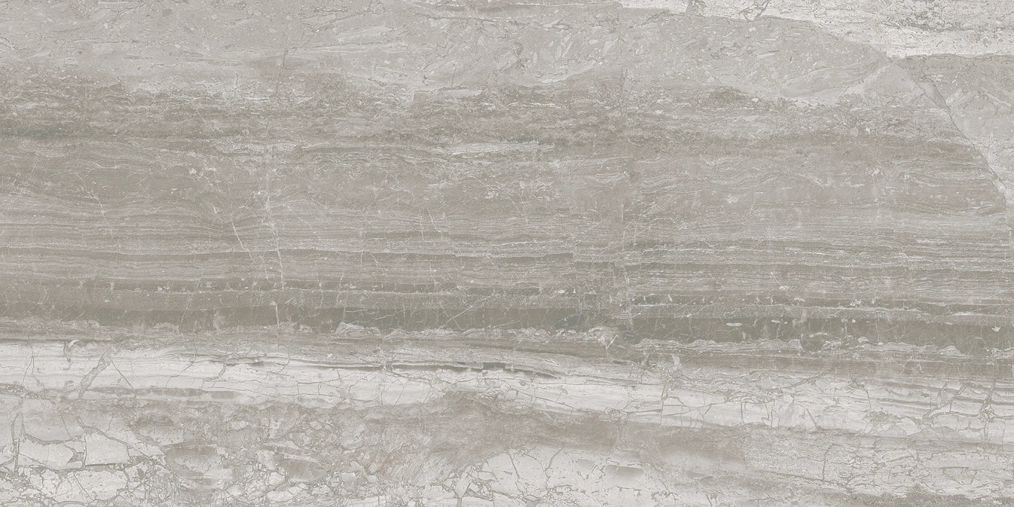 Keraben, Luxury - GXX05010 - Grey, Soft, 30x60cm, 10.00mm, Rett.