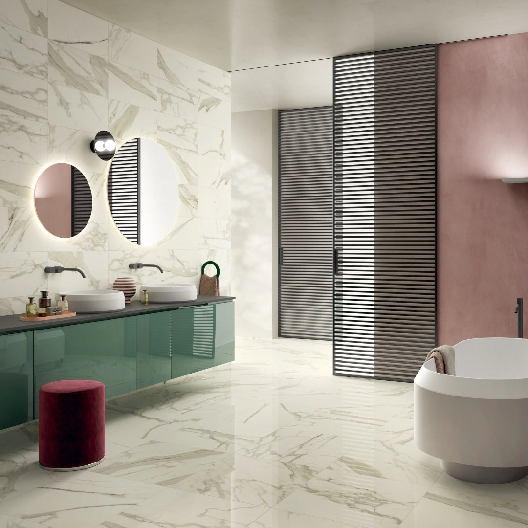 Blustyle, Elite - Pietra Grey, Glossy, 30x60cm, 9.50mm, Rett.