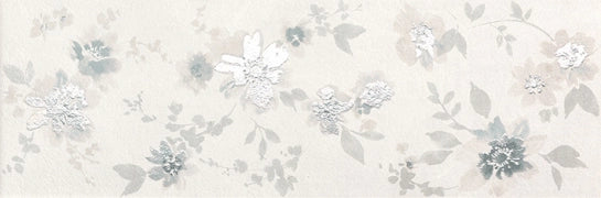 Fap Ceramiche, Deco&more - fRGH - Flower White, Matt, 25x75cm, 8.50mm
