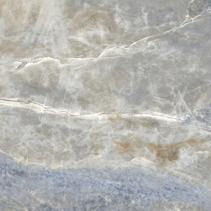 Geotiles, Aurora - Blue, Polished, 90x90cm, 10.00mm, Rett.