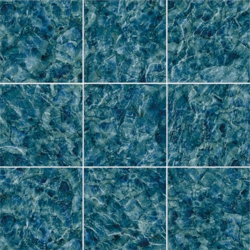 Ceramica Valsecchia, Swimming Planet - Venus Blue, Glossy, 15x15cm, 8.50mm, Rett.