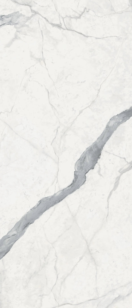 Ceramica Fondovalle, Infinito 2.0 - INF1156 - Statuario, Glossy, 120x278cm, 6.50mm, Rett.