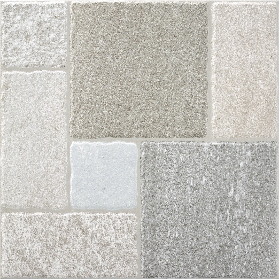 Stn Ceramica, Rua - VA1NCS - Silver, Matt, 45x45cm, 10.00mm