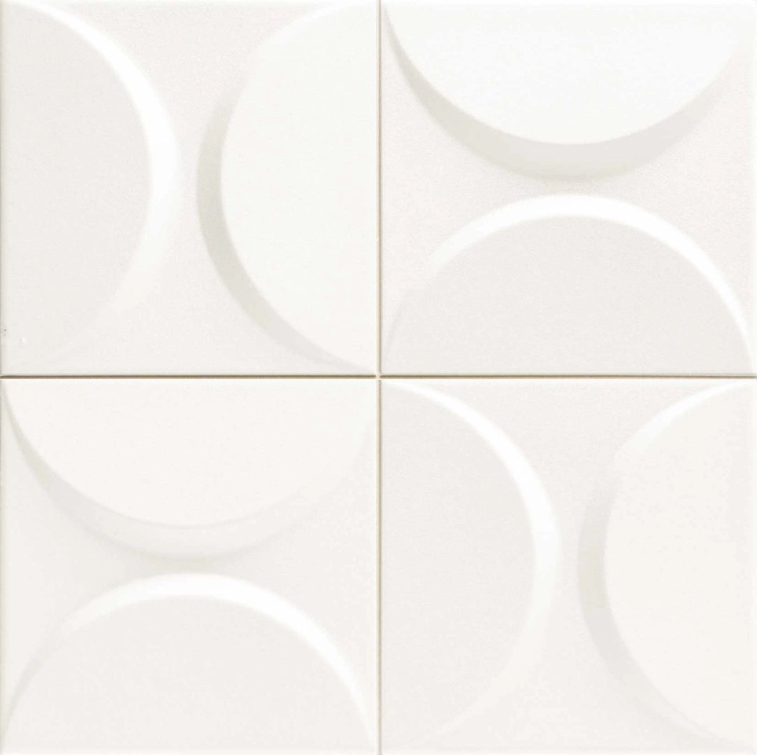 Realonda, Eclipse - White, Mate, 33x33cm, 11.00mm