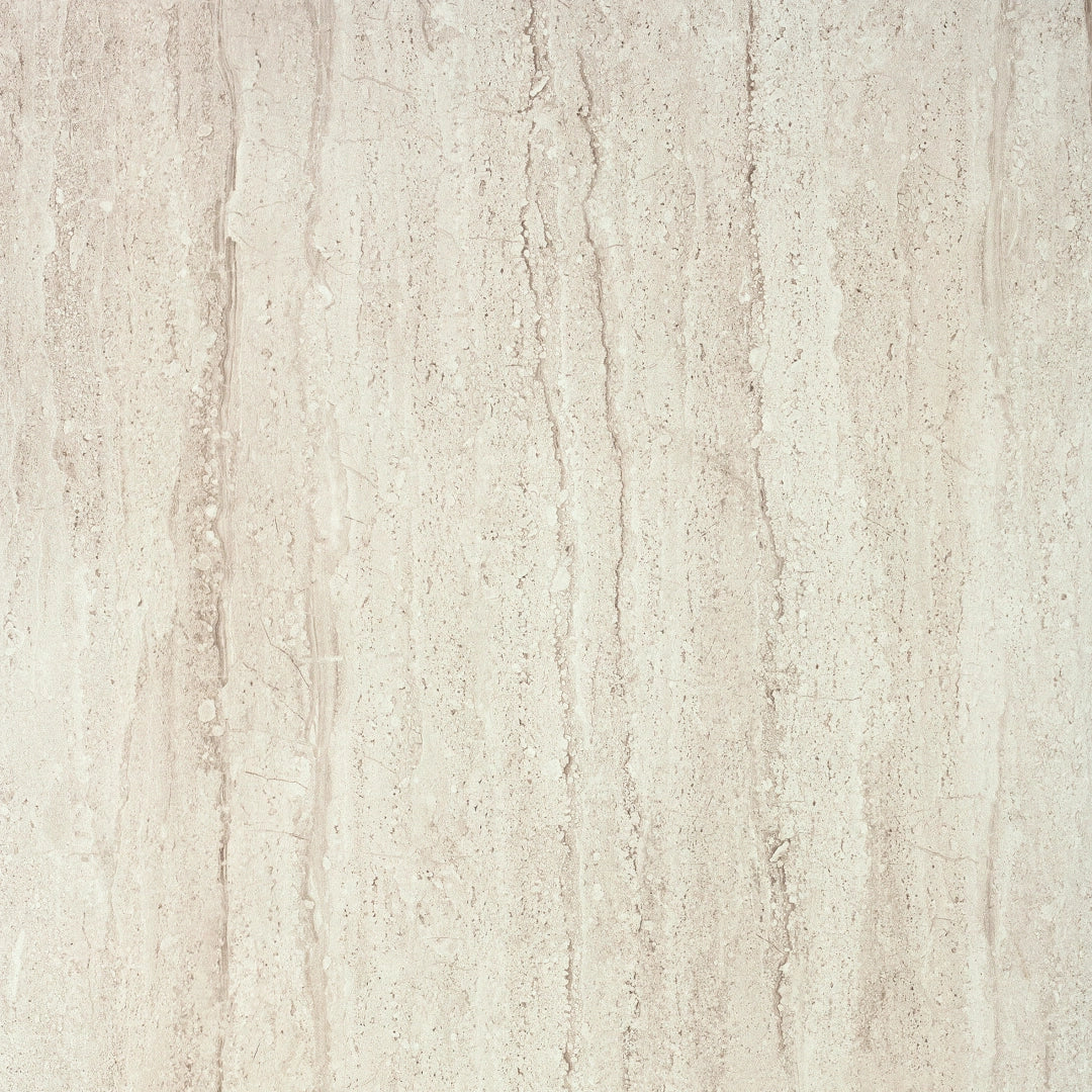 Serenissima Ceramiche, Travertini Due - 1074389 - Travertino Bianco, Naturale, 60x60cm, 9.50mm, Rett.