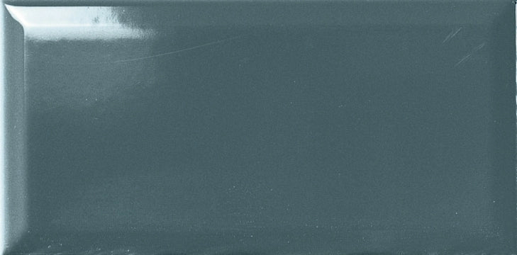 Armonie Ceramiche, Diamante - 14096 - Blu, Naturale, 10x20cm, 7.00mm, Not rectified