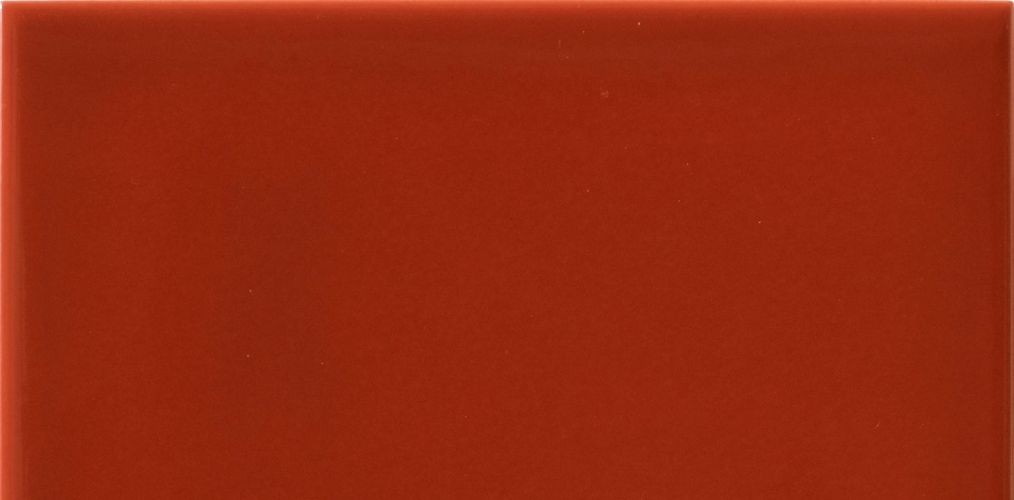 Mutina, Din - KGDM29  - Red, Matt, 7.4x15cm, 10.00mm, Rett.