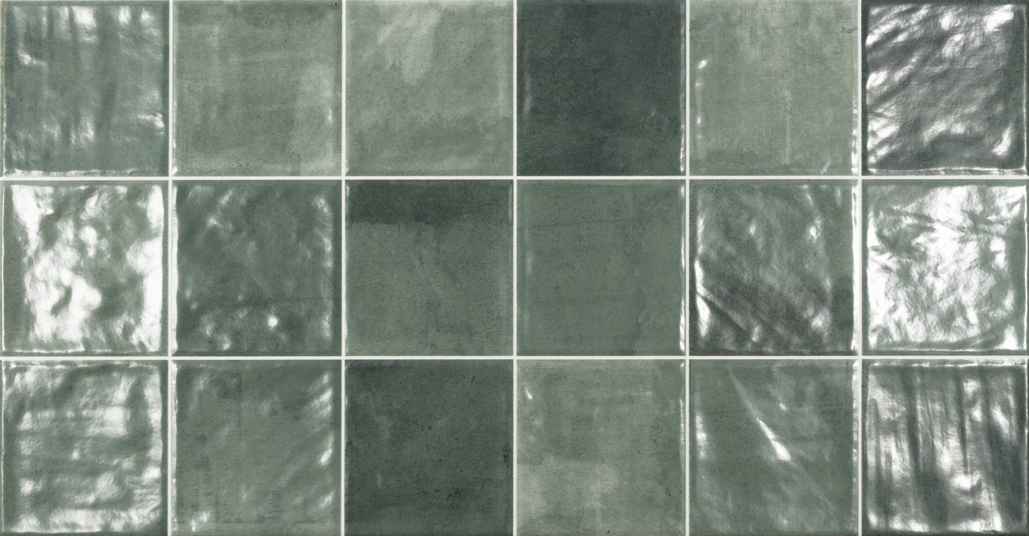 Ecoceramic, Cool - Green,-Brillo,-31.6x60cm,-10.00mm