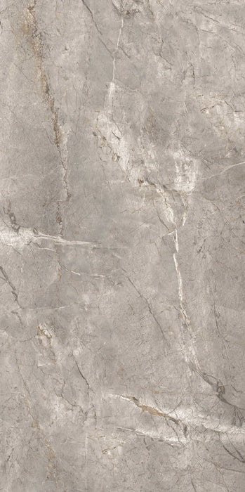 Ceramiche Keope, Elements Lux - A2N2 - Silver Grey, Lappato, 120x278cm, 6.00mm, Rett.