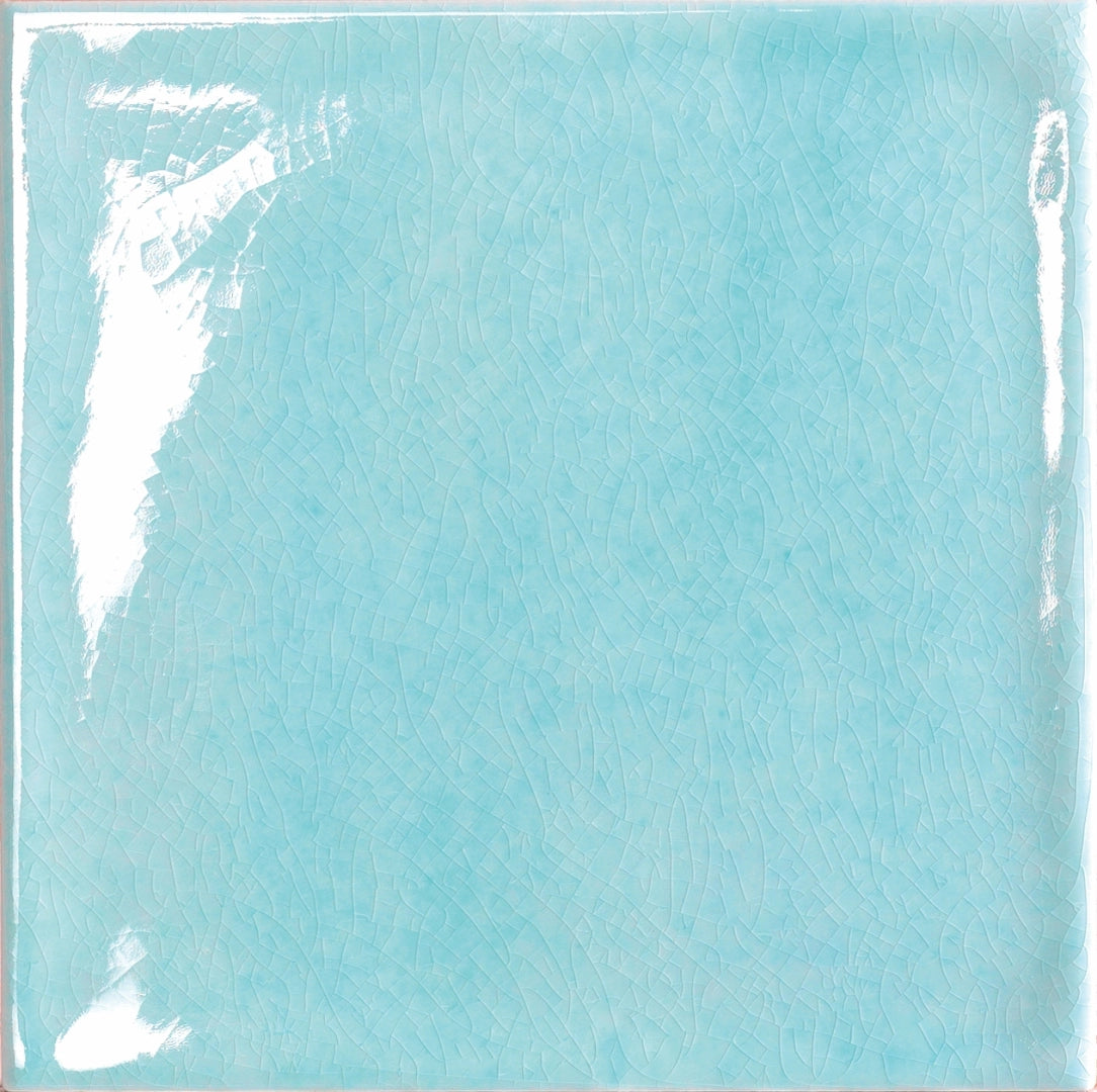 Tonalite, Kraklè - 1603 - Azzurro Chiaro, Lucida, 15x15cm, 7.00mm, Rett.