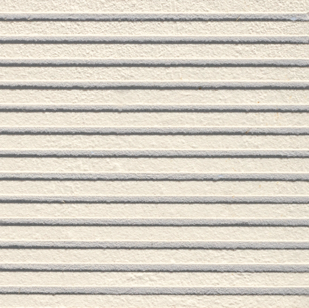 Mutina, Fringe - White, Thin, 12.3x12.3cm, 12.00mm, Rett.