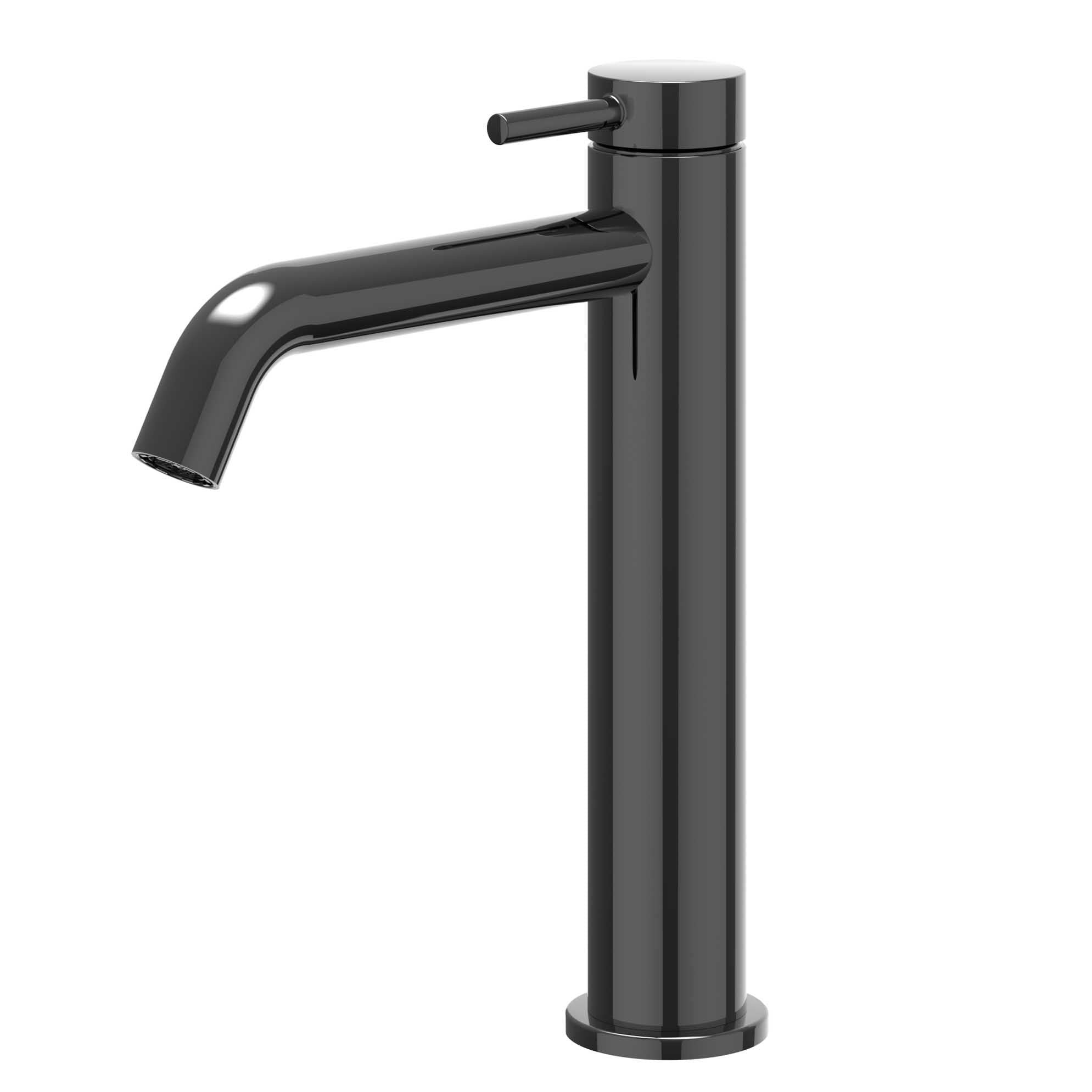 IVY Bond wastafelkraan - M model - zwart chroom PVD