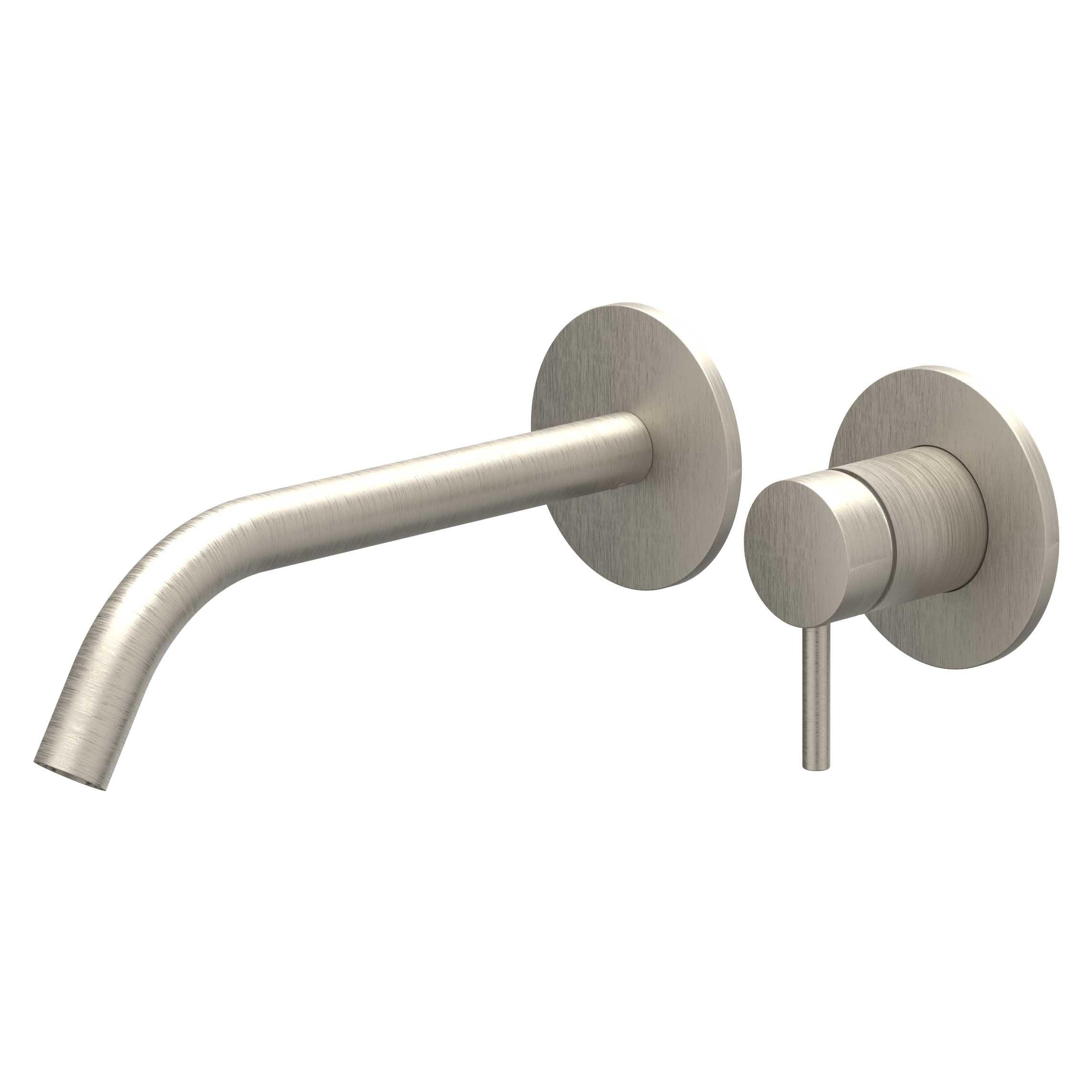 IVY Bond afbouwdeel voor inbouw wastafelkraan 19,5cm - geborsteld nickel PVD