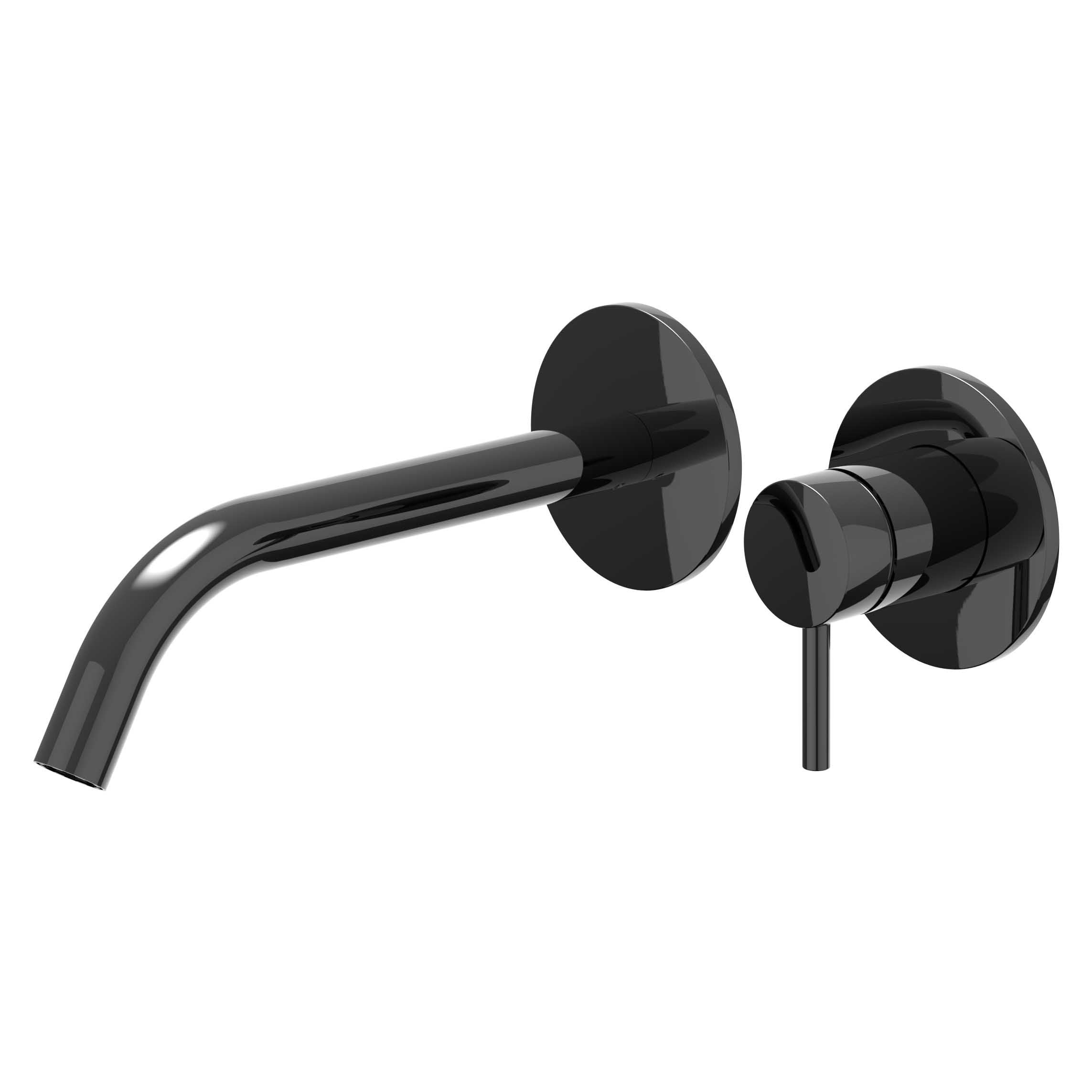 IVY Bond afbouwdeel voor inbouw wastafelkraan 19,5cm - zwart chroom PVD