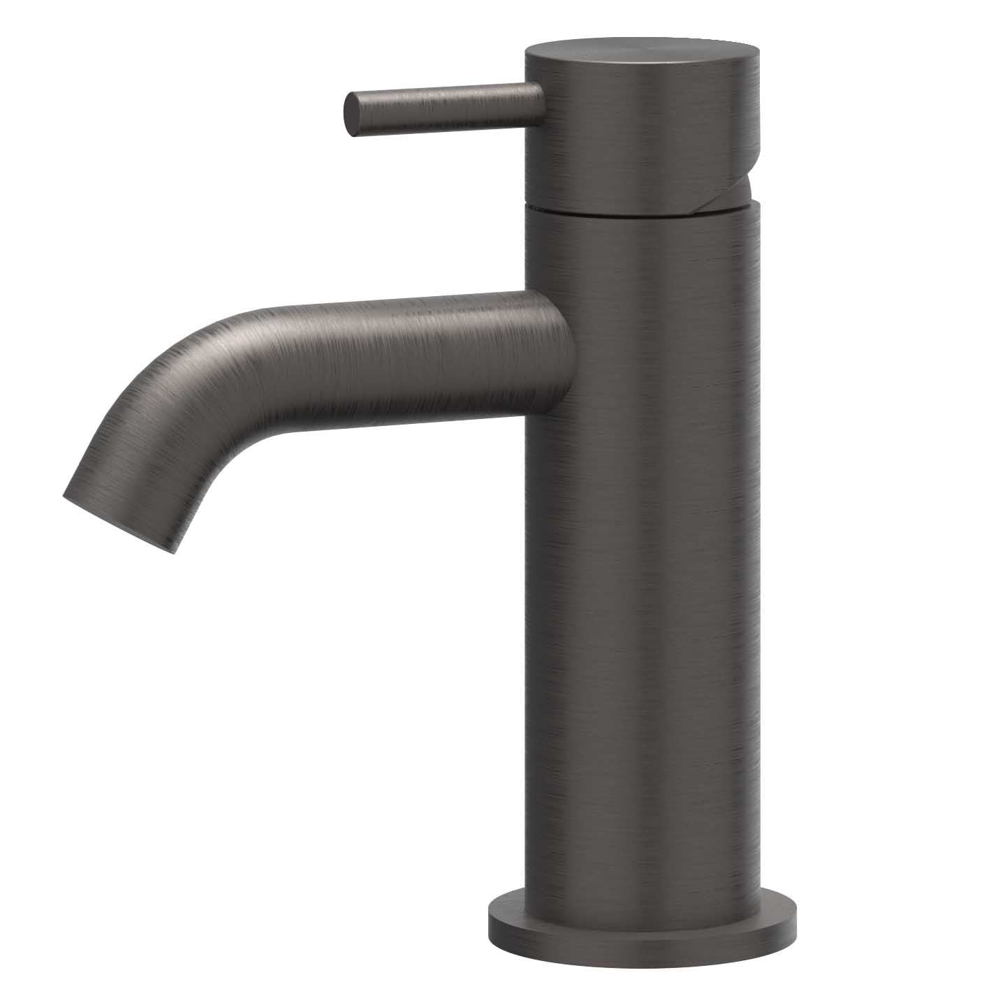 IVY Concord wastafelkraan S model RVS 316 - geborsteld carbon black PVD