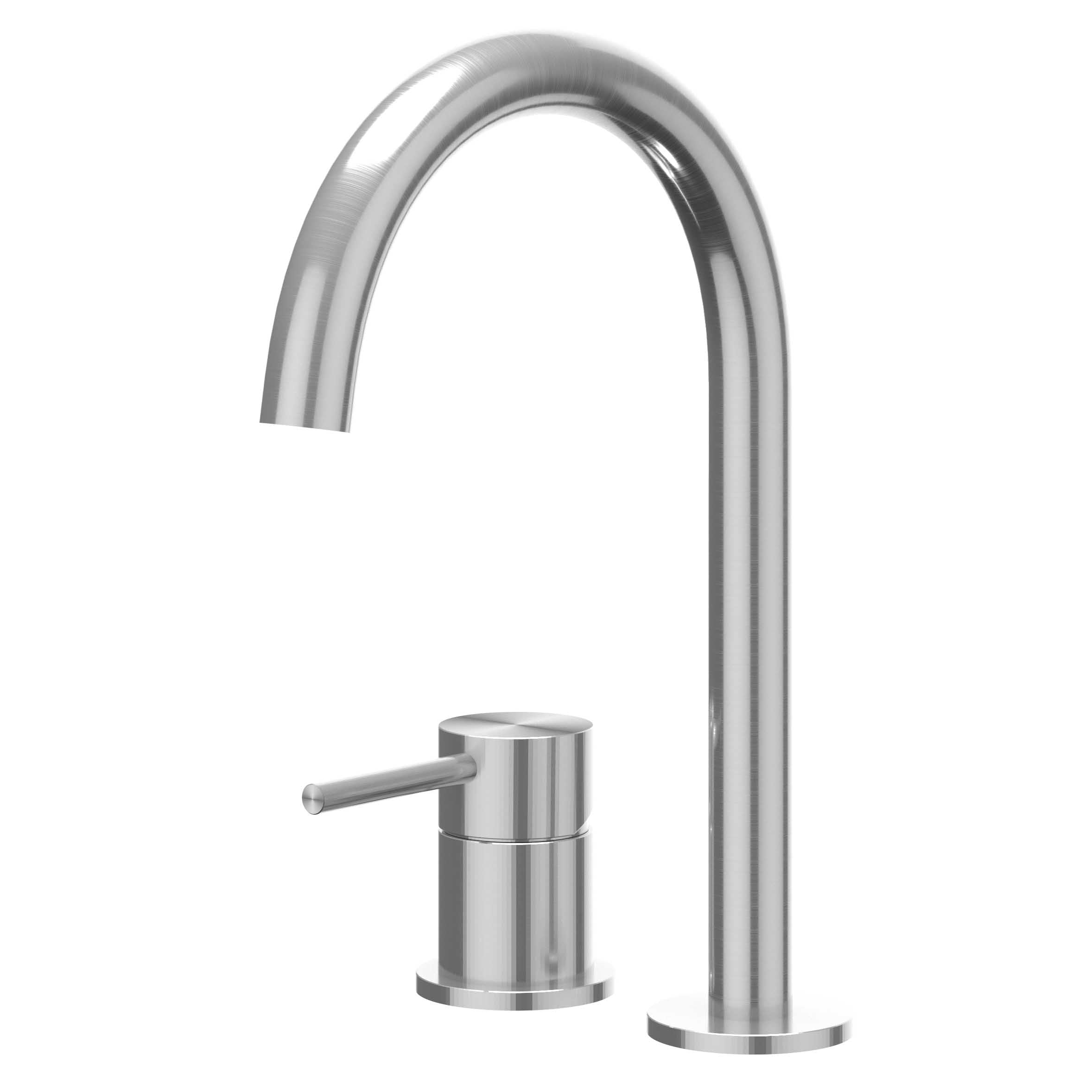IVY Concord wastafelkraan 2-gats RVS 316 - geborsteld RVS