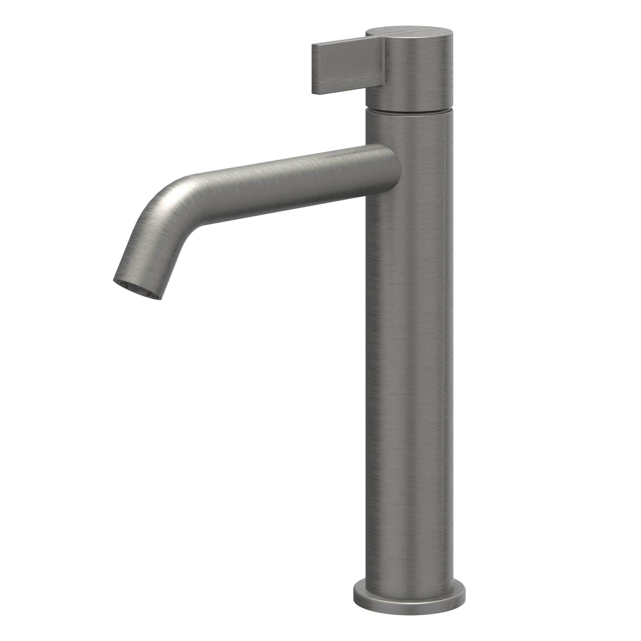 IVY Pact wastafelkraan - M model - geborsteld metal black PVD