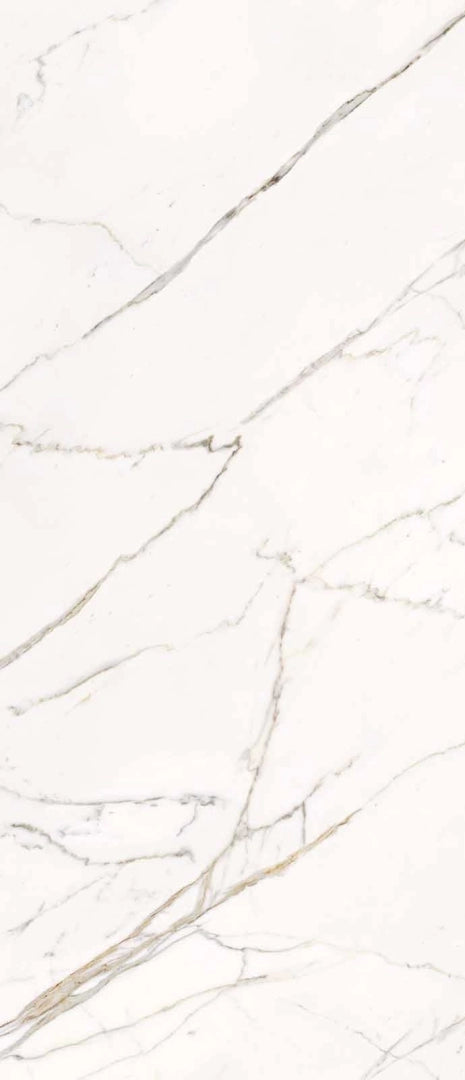 Ceramiche Keope, Elements Lux - N9A2 - Calacatta Statuarietto, Lappato, 120x278cm, 6.00mm, Rett.