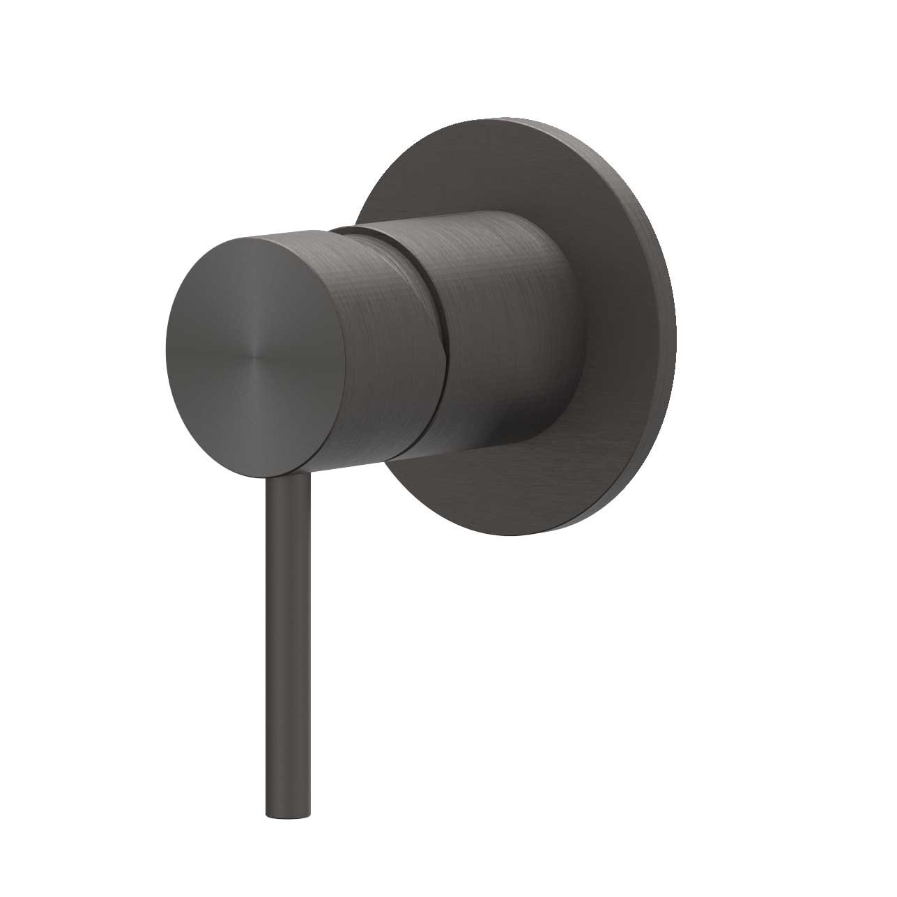IVY Concord inbouwmengkraan RVS 316 - geborsteld carbon black PVD