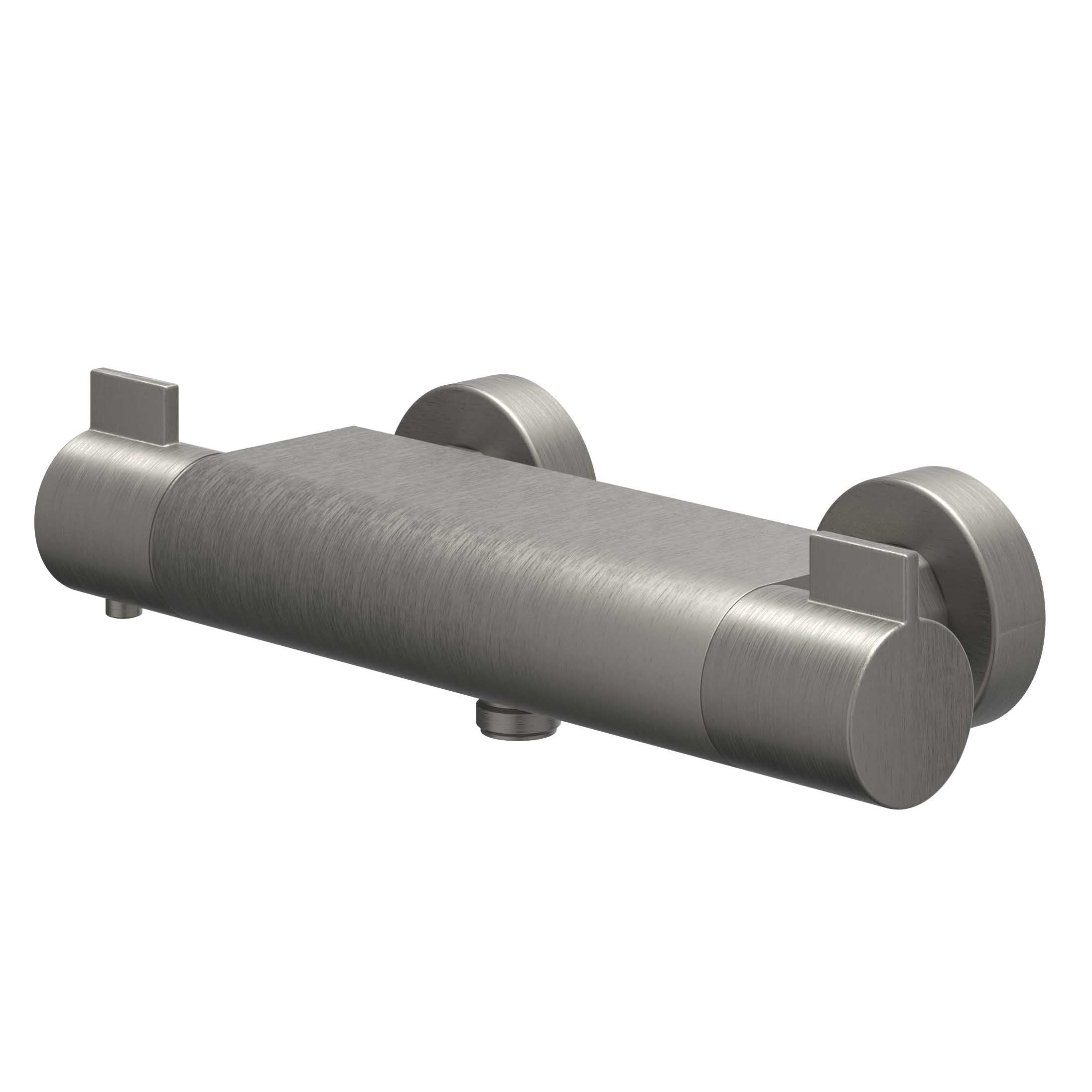 IVY Pact opbouw douchethermostaat - geborsteld metal black PVD