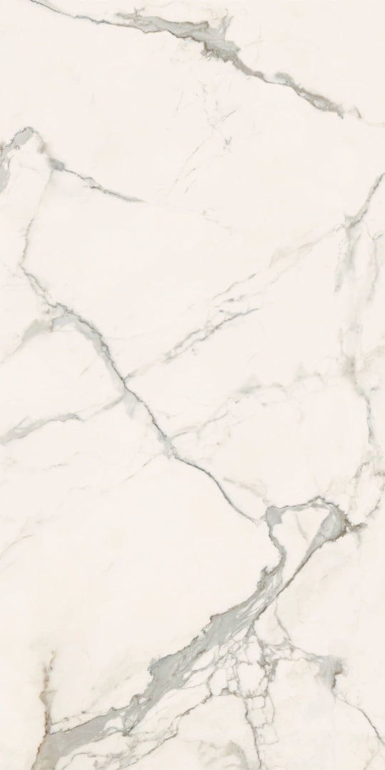 Ceramica Fondovalle, Infinito 2.0 - INF1300 - Calacatta Light, Glossy, 160x320cm, 6.50mm, Rett.