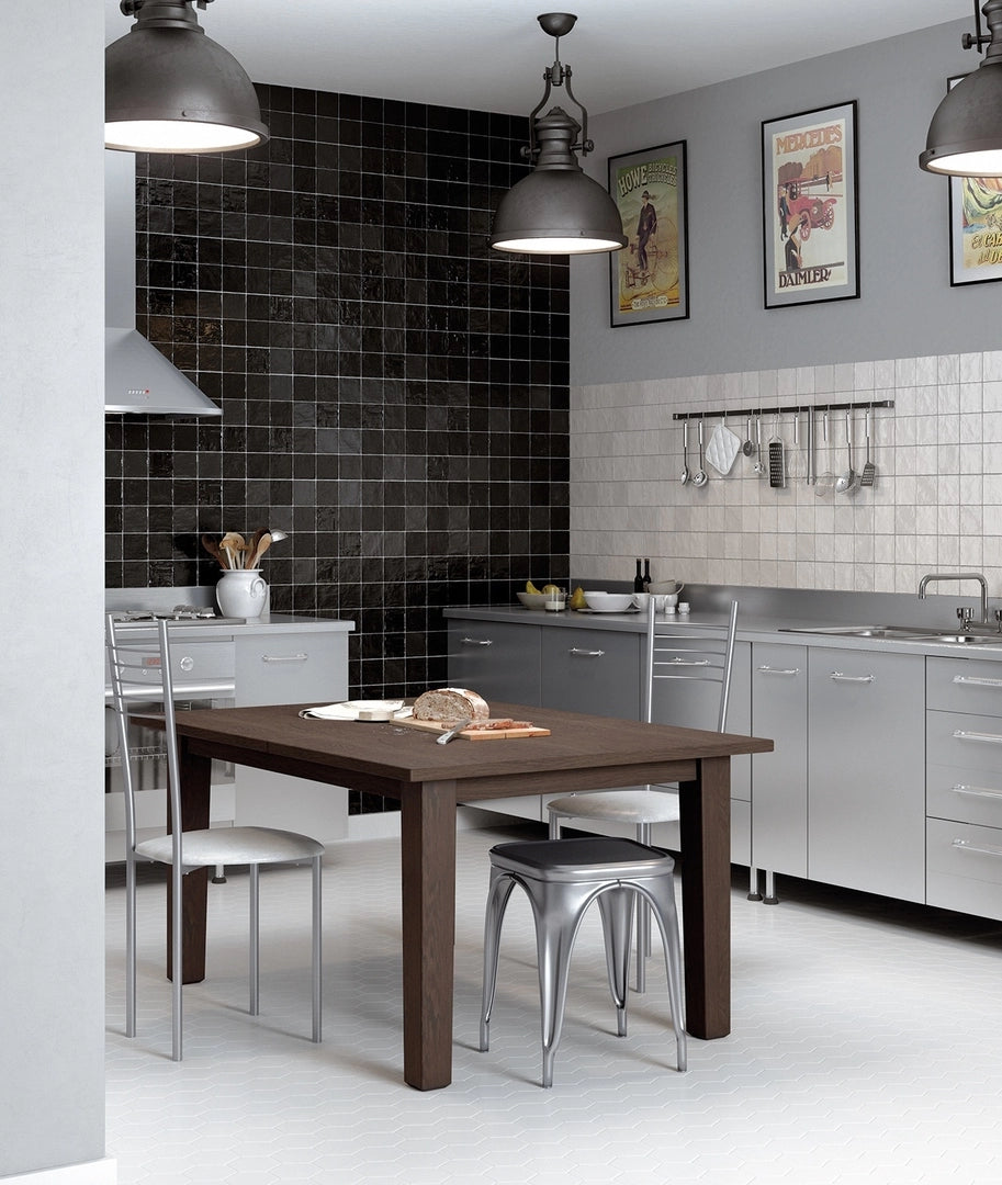 Equipe Ceramicas, Mallorca - 23256---Black,-Lucido,-6.5x20cm,-9.00mm,-Rett.