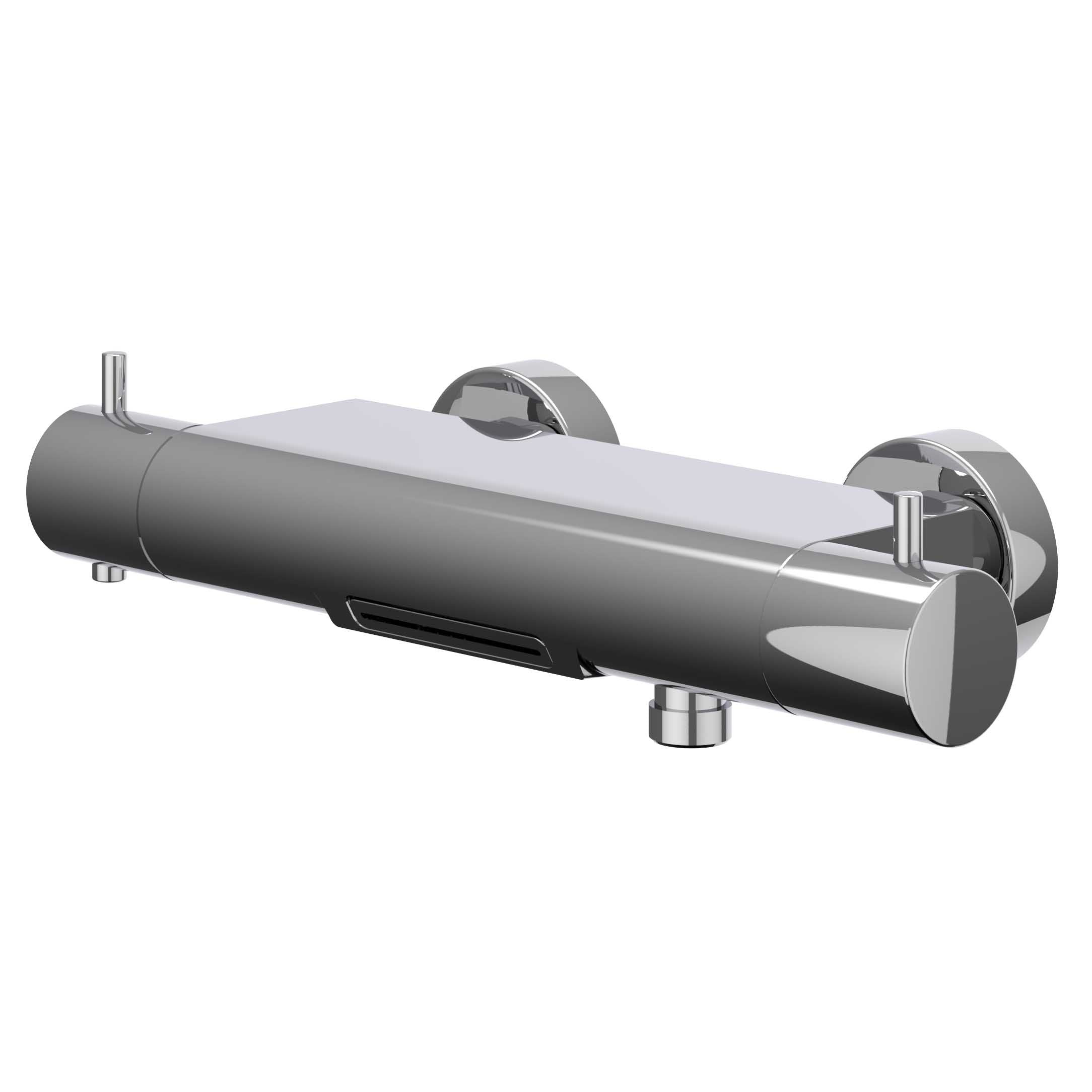 IVY Bond opbouw badthermostaatkraan cooltouch cascade uitloop - chroom